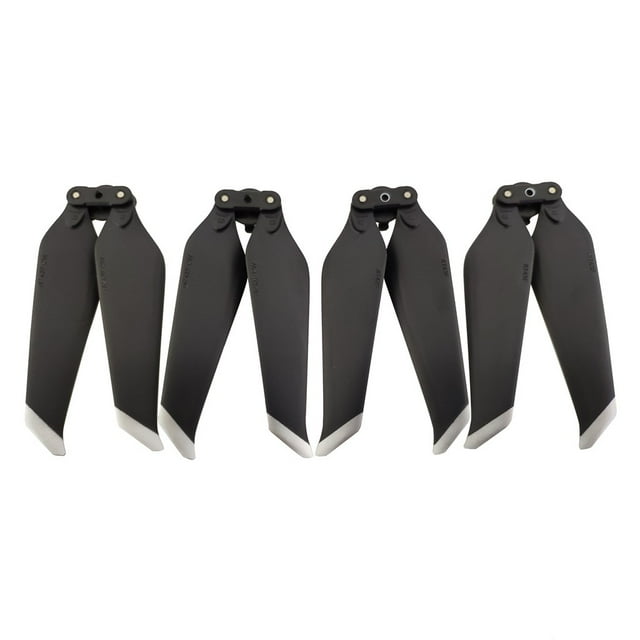 TISHITA Quick-Release Folding 8743 Propellers Replacement Blades for 2 Pro B Black White