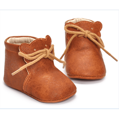 

Spring hue Spring/Autumn Boys Girls Shoes New Soft Sole Ankle Leather Baby Footwear