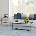thumbnail image 3 of Evelyn&Zoe Industrial 48" Wide Blackened Bronze Coffee Table, 3 of 7