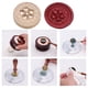 thumbnail image 2 of Cuadros Decorativos Cabezal de sello de sobre de alivio de cabeza de cobre en forma especial vintage para tarjeta de regalo (E), 2 of 7