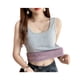 thumbnail image 1 of Jumpingount Ropa interior térmica para mujer, algodón grueso, otoño, deportes al aire libre, esquí, patinaje, cálido, chaleco esculpido sin Camisetas sin mangas Gris, 1 of 6