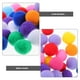 thumbnail image 2 of 100 piezas de 4 cm surtidos de pompones, juguetes para gatitos, bolas mullidas para manualidades creativas, decoraciones (mezcla de colores), 2 of 5