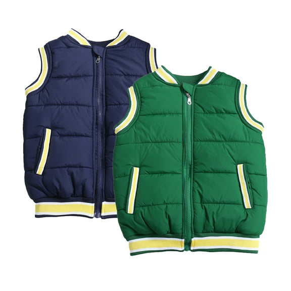 Esaierr Boys Girls Sleeveless Jacket Toddler Puffer Down Vest Kids Winter Vest Coat for 3-12Y