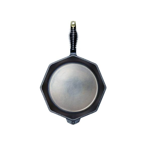 Sartén de hierro fundido FINEX 8 con tapa, previamente sazonada, hecha en EE. UU.