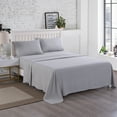thumbnail image 4 of JML Queen Bed Sheet Set 4 Piece,Wrinkle & Fade Resistant Microfiber Bed Sheets, Gray, 4 of 6