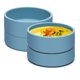 thumbnail image 1 of ckepdyeh - Sartén de silicona para freír huevos al aire, reutilizable, molde para freír huevos al aire, para microondas, individual, 4 unidades, color azul, 1 of 7