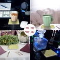 thumbnail image 2 of FMSHPON Happy St. Patrick's Day Clover Set of 8 Coaster for Drinks, Absorbent Ceramic Stone Coasters Cup Mat with Cork Base for Home Kitchen Room Coffee Table Bar Decor, 2 of 4
