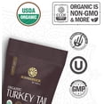 thumbnail image 3 of Sunwarrior Be Well Organic Turkey Tail Mushroom Powder, 3.5 oz (50 Servings), 3 of 7