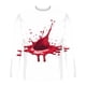 thumbnail image 5 of Blusas y camisas de manga larga con cuello redondo para hombre, estilo casual, cuello redondo, manga larga, para Halloween, con estampado, de poliéster, 5 of 5