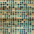 thumbnail image 2 of MARMONT HILL  - 'Multi Blue Dots' Painting Print on Natural Pine Wood - Multi-Color 40 x 40, 2 of 5