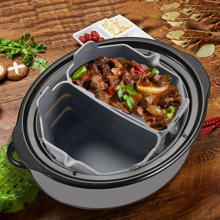 Silicone Slow Cooker Liner Compatible With Slow Cooker Insert