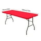 thumbnail image 4 of Manteles, cubierta para mesa de picnic, cubierta de mesa de spandex, mantel de picnic, mantel elástico para mesa rectangular de 1,8 x 0,7 m, mantel de patio estirable y lavable para exteriores., 4 of 4