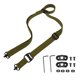 thumbnail image 1 of Correa Táctica Ajustable de 2 Puntos - Correa de Hombro de Nailon Resistente para Caza y Actividades Al Aire Libre - Negro/Verde/Caqui - con Accesorios de Base, 1 of 4