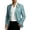 Blue, variant on Men’s Sport Coat Slim Fit Two Button Notch Lapel Lightweight Breathable Flap Pockets Black M