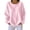 Pink Sweatshirt, variant on YUGYXL Womens Waffle Knit Tshirt Casual Round Neck Long Sleeve Pullover Shirts Loose Solid Color Fashion Tunic Tops Red Sweatshirt XXXL