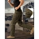 thumbnail image 4 of Pantalones FREE SOLDIER resistentes al agua para hombre, tácticos, color verde militar, 4 of 7