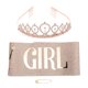 thumbnail image 4 of Tiara de cumpleaños, tiara de cumpleaños para niña, tiara de oro rosa, banda de cumpleaños, tecnología avanzada, 4 of 9