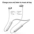 thumbnail image 5 of Wuztai Bluetooth 5.0 Sport Headphones Wireless, Neck Mounted Earphones with Stereo Sound for Work Travel, Sports Earphones Sweat Resistant, 5 of 7
