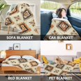 thumbnail image 2 of Yayeee Throw Blanket for Couch Soft Warm 50" x 60" Sofa Chair Bed Decoration, Geometric Designs, 2 of 7