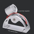 thumbnail image 7 of SPRING PARK Adjustable Rotatable Lightweight Aluminum Bathroom Shower Head Bracket Showerhead Holder Wall Mount, 7 of 7
