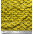 thumbnail image 1 of Soimoi Cotton Poplin Fabric Cross Sign & Triangle Geometric Print Fabric by The Yard 56 Inch Wide, 1 of 1