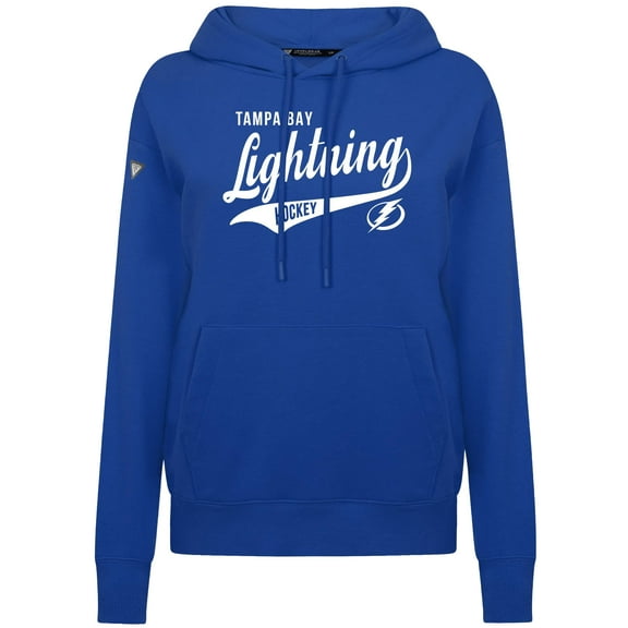 Women's Levelwear  Royal Tampa Bay Lightning Adorn Glide Pullover Hoodie