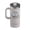 Cool Grey, variant on RTIC 16 oz Ceramic Lined Insulated Road Trip Travel Mug, Leak-Resistant Lid, Black
