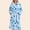Blue Heart, variant on Long Robes for Women Winter Plush Fleece Hooded Heart Print Bathrobe Soft Cozy Fluffy Sleepwear Nightgown with Pockets