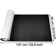 thumbnail image 2 of Leather Repair Patch, 24 x 54 Inch, Self Adhesive Leather Repair Tape, Large Vinyl Patch Kit, Vinyl Repair Tape, for Couches, Car Seats, Chairs, Furniture (Black), 2 of 7