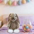 thumbnail image 5 of ToyKingdee Adorable Floppy Ear Bunny Plush with Decorative Bandana, Soft Cuddly Stuffed Animal for Kids and Gifting, 5 of 6