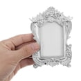 thumbnail image 3 of AURARMLET 1Set Tiny Picture Frames Silver Resin Rectangular for Home Decor Guesthouse Decor, 3 of 6