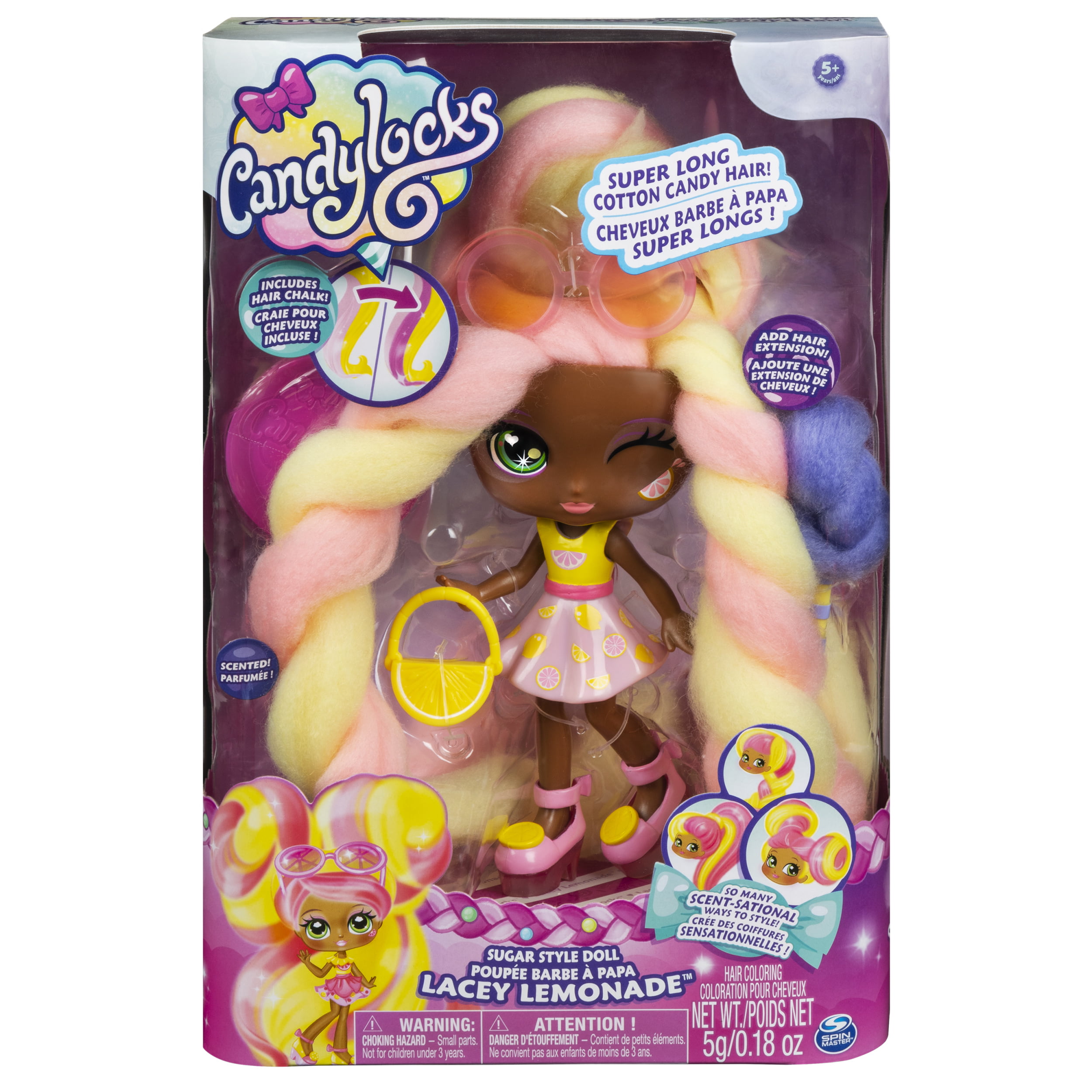 Candylocks 7 Inch Lacey Lemonade Sugar Style Deluxe Scented Collectible Doll With Accessories Walmart Com Walmart Com