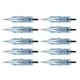thumbnail image 5 of Aguja de cartucho azul real, 10 piezas Aguja de cartucho Cartucho de revestimiento desechable Aguja de cartucho de repuesto Aguja de durabilidad extendida, 5 of 8