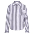 thumbnail image 6 of Neewe Womens Long Sleeve Shirts Striped Casual Summer Fashion Ladie Tops Loose Fit Spring Lightweight Clothes Beach Vacation, 6 of 9