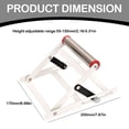 thumbnail image 3 of 2 Adjustable Cutting Machine Support Frame Table Stand Height Adjustable Cutting Machine Work Support Stand Material Support Frame Cutting Machine Attachment, 3 of 9