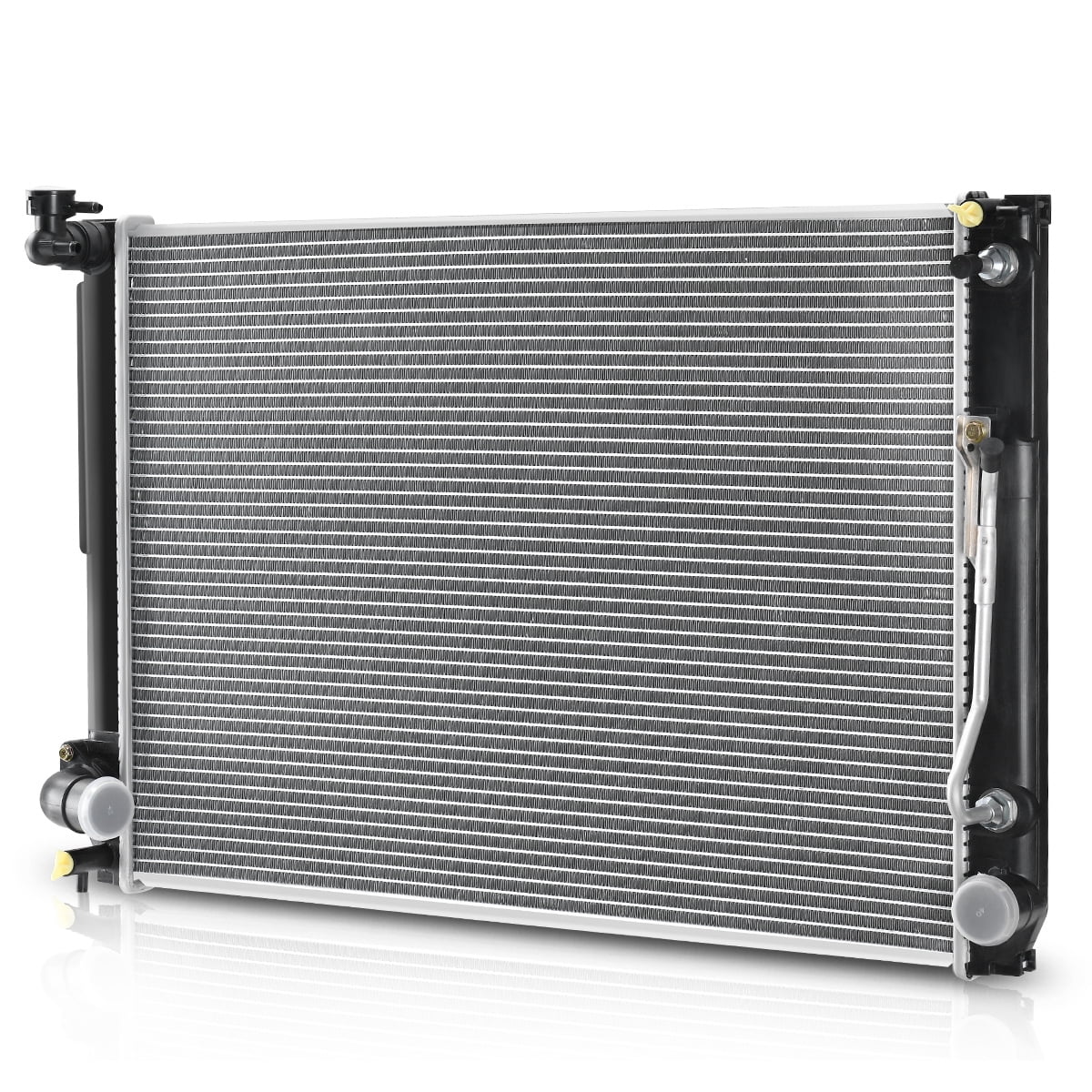 LEDKINGDOMUS Direct OEM Fit Radiator Compatible with 2007-2010 Toyota Sienna CE LE XLE Limited 3.5L V6, Aluminum Core Leak-Proof Cooling System, TIG-Welded for Extreme Weather Resistance DWRD1084