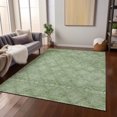 thumbnail image 6 of Addison Rugs Chantille Indoor/Outdoor Transitional Lattice Green Machine Washable Rectangle Rug, 5' x 7'6", 6 of 8