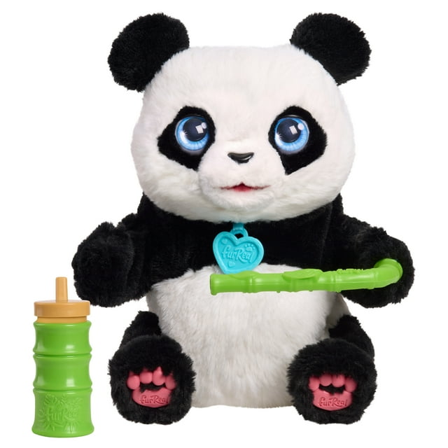 furReal Coco the Tumbling Panda, 60+ Sounds & Reactions, Toy for Boys, Girls, Kids, Ages 4 and up