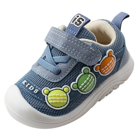 

Kureaily Mesh Sport Shoes Children Baby Toddler Shoes Non Rubber Sole Outdoor Toddler Walking Shoes Outfit Soccer Cleats Toddler Size 8 Toddler Shoes Size 8 Boys 6-9 Months