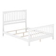thumbnail image 6 of Brooklyn Queen Wood Foundation Bed with Matching Footboard in White, 6 of 10