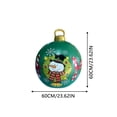 thumbnail image 3 of HOZADOIE Decorative Balloons Home Decor 60cm Outdoor Christmas Inflatable Decorated Christmas Inflatable Christmas Tree Decorations, 3 of 5