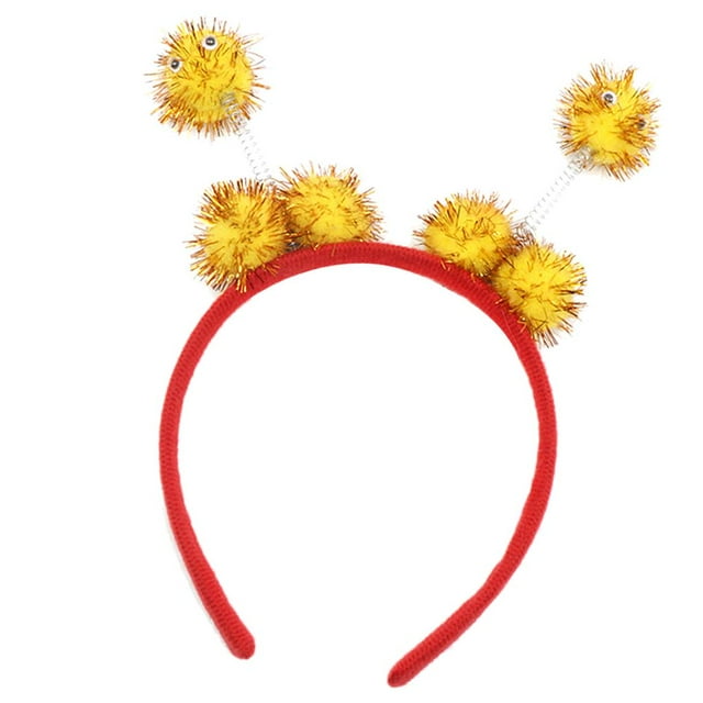 De Cosplay Del Vendaje De De La Del Pom Del De La Amarillo
