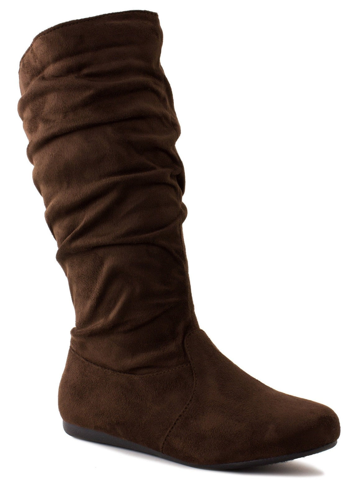 tall suede winter boots