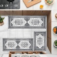 thumbnail image 4 of FoxHouse Kitchen Rugs 3 Piece,Washable Non Slip Runner Rug,Farmhouse Hallway Doormat for Home Decor, 4 of 13