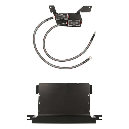 Metra - Dual-Amp Installation Kit for Select Jeep Vehicles - Black
