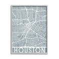 thumbnail image 4 of Stupell Industries Houston Texas Street Outline Southern Transportation Grid Blue, 11 x 14, Design by Daphne Polselli, 4 of 5