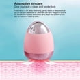 thumbnail image 2 of Appareil de Massage Facial par Vibration avec Luminothérapie Rouge - Matériau ABS 6 V, Appareil de Beauté Anti-Rides pour Raffermir et Rehausser la Peau, Comprend 2 Piles CR2032, Offert en Blanc/rose, 2 of 7