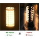 thumbnail image 2 of 12W G9 LED Bulb Warm White 3000K, Equivalent to Halogen 100W Bulb, 360 Wide Beam Angle, Non-Dimmable 1100 Lumens, 5 Pcs, 2 of 5