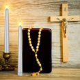 thumbnail image 4 of HSHDLDF 24 Packs Flameless Taper Candles Battery Operated 11 Inch Long Candle Light LED Flameless Candlesticks Fake Candles Flickering Tapered Candles for Valentine's Day, Wedding(Silver), 4 of 7