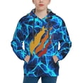 thumbnail image 4 of Preston-playz Kids' Hoodie 3d Print Sweatshirt Soft Pullover Hooded With Big Pockets For Boys Or Girls X-Large, 4 of 8